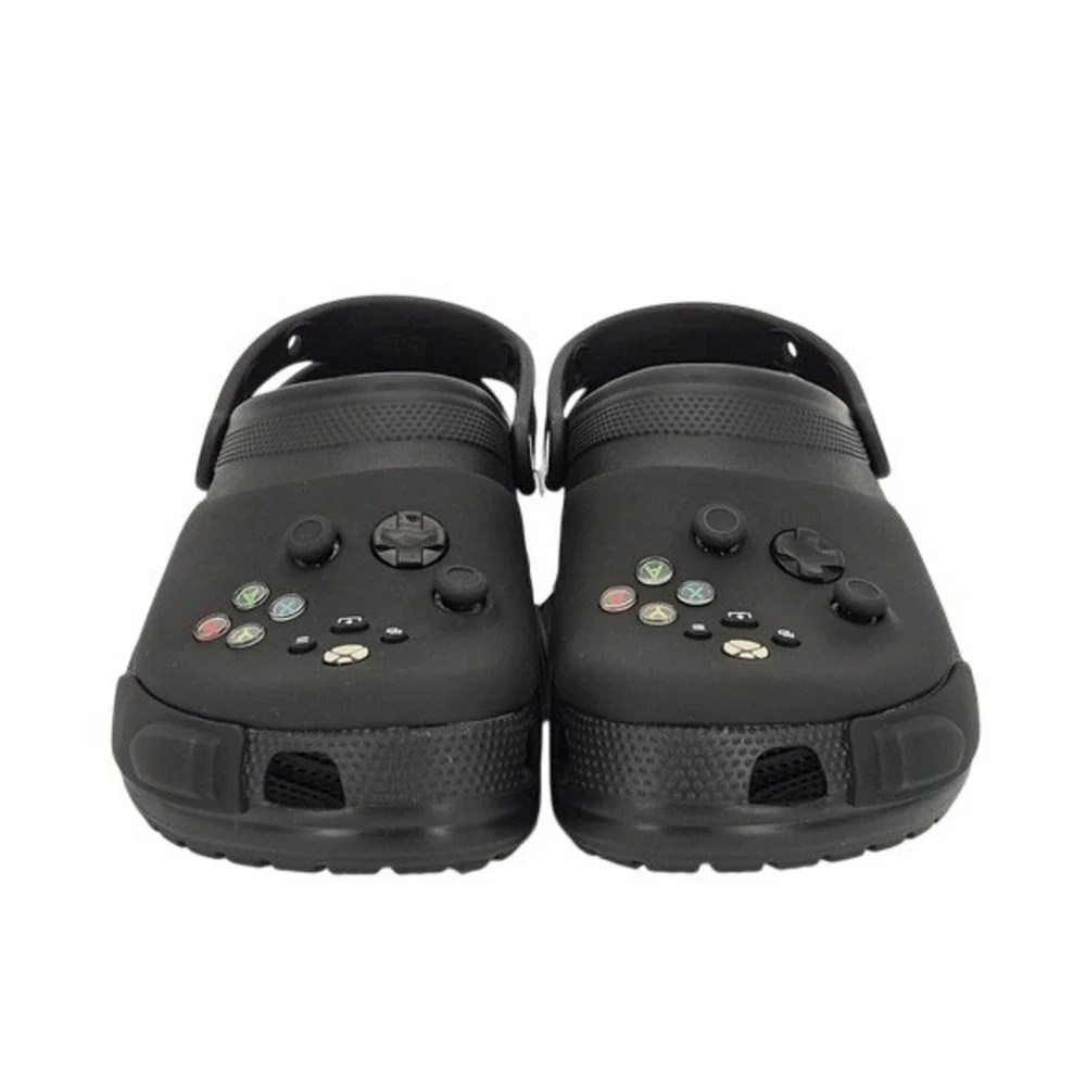Crocs Xbox Classic Clogs Men's Size 11 Shoes Unisex Black Limited Edition NWT